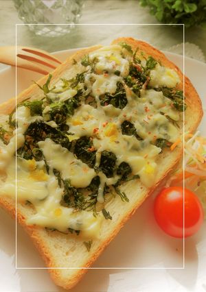 柚子・バター香る❀海苔トースト-レシピのメイン写真