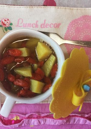 さつまいもと枸杞煮る-レシピのメイン写真