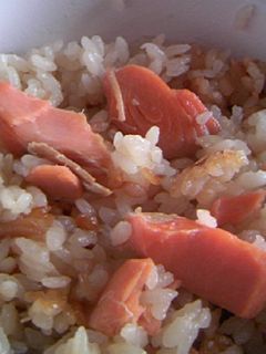 簡単レシピ☆鮭となめたけの炊き込み御飯-レシピのメイン写真