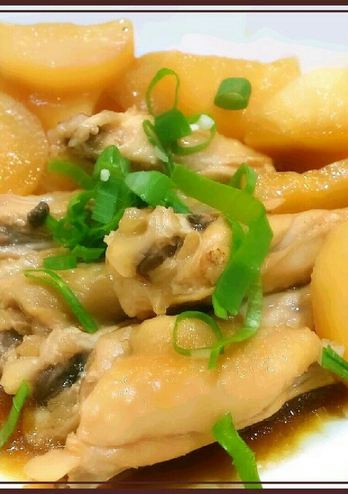 手羽中と大根のさっぱり煮-レシピのメイン写真
