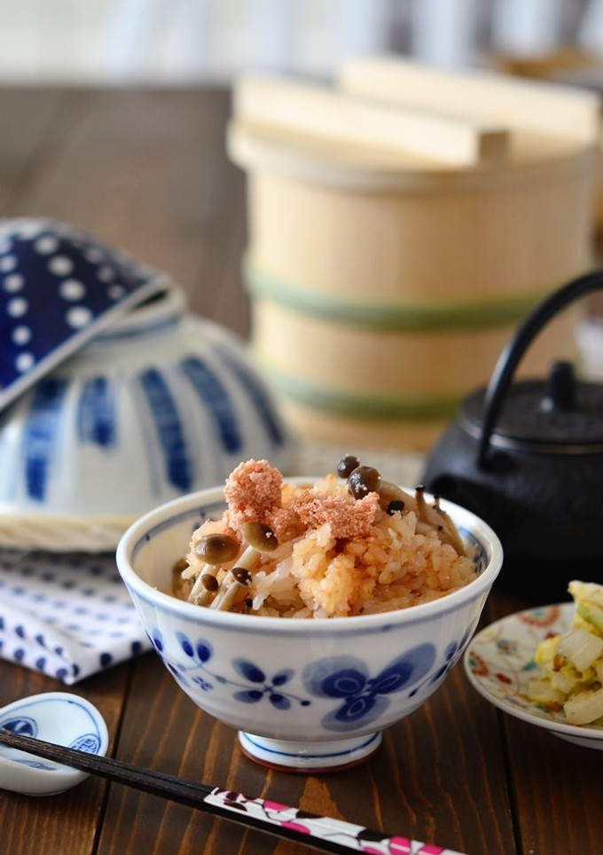 明太子としらすの炊き込みご飯-レシピのメイン写真