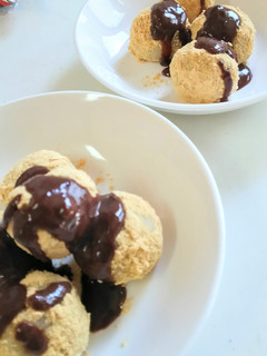 チョコ白玉-レシピのメイン写真