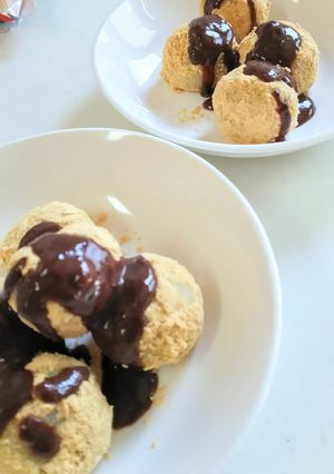 チョコ白玉-レシピのメイン写真