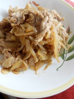 節約☆豚肉ともやしカレー風味炒め-レシピのメイン写真