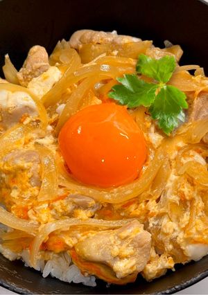 昆布つゆだけで簡単♪なか卯風親子丼-レシピのメイン写真