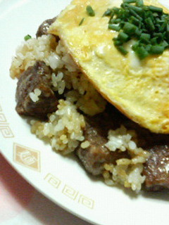 ♡簡単&シンプル♡コロコロステーキ飯-レシピのメイン写真