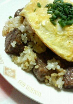 ♡簡単＆シンプル♡コロコロステーキ飯-レシピのメイン写真