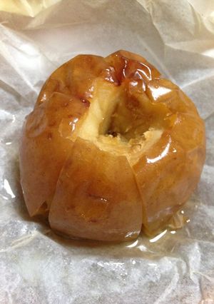 手抜き焼きリンゴ-レシピのメイン写真