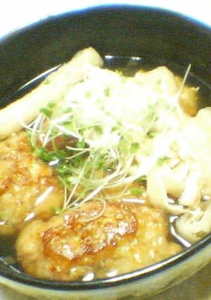 ふーふー　はんぺんの梅味団子汁-レシピのメイン写真