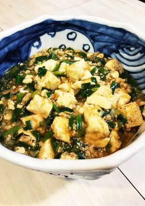 焼き豆腐と作り置きそぼろde麻婆豆腐-レシピのメイン写真
