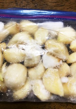 冷凍ニンニク-レシピのメイン写真