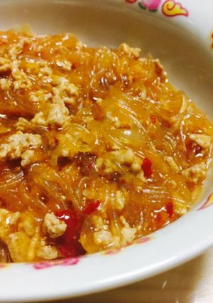 麻婆の素がなくてもできる!麻婆春雨♪-レシピのメイン写真