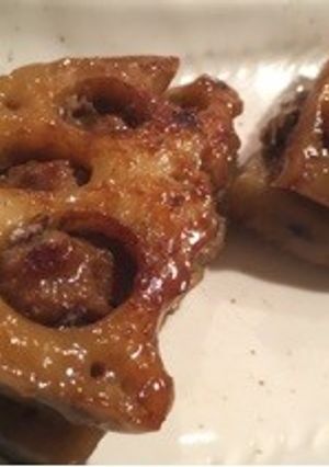 れんこんの肉ばさみ-レシピのメイン写真