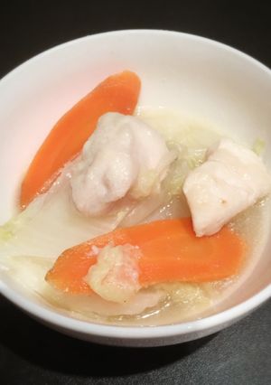鶏胸肉と白菜の煮込み-レシピのメイン写真