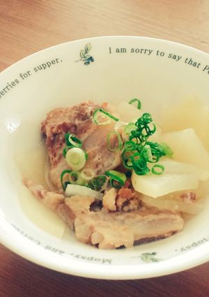 土鍋煮込みのさっぱり豚軟骨-レシピのメイン写真