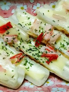 ☆簡単☆ちくわのマヨチーズ焼き-レシピのメイン写真
