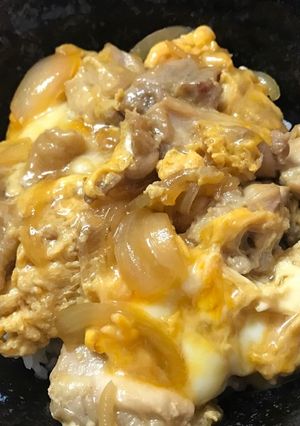 黄金比の親子丼-レシピのメイン写真