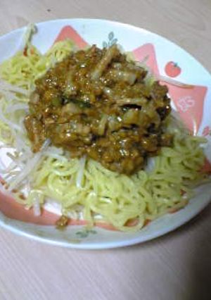納豆肉味噌ジャージャー麺☆-レシピのメイン写真
