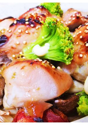 ハニーマスタードチキン★簡単夕食・お弁当-レシピのメイン写真