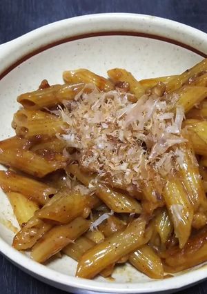 お好み焼き風？ペンネ-レシピのメイン写真