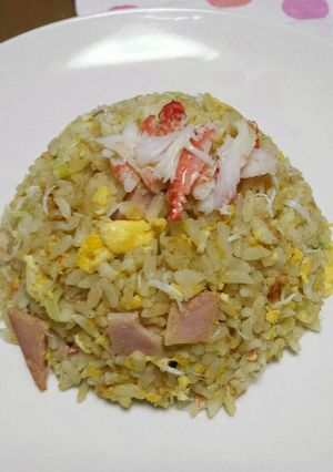カニチャーハン-レシピのメイン写真