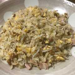納豆しらすチャーハン-レシピのメイン写真
