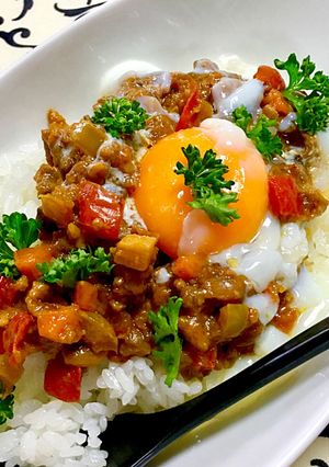 キーマカレーでお正月の食材を使い切る！-レシピのメイン写真