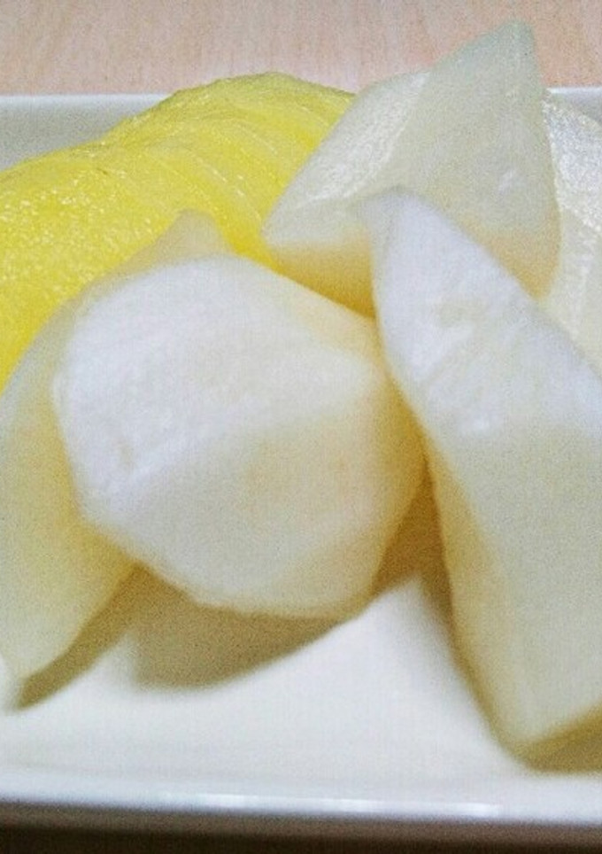 大根の漬物 (^_^)v-レシピのメイン写真