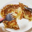 余った切り餅とじゃがいものガレット