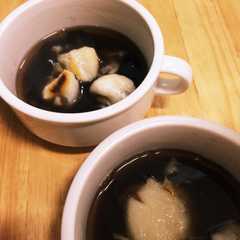 รูปของ 黒豆汁粉（黒豆をリメイク）