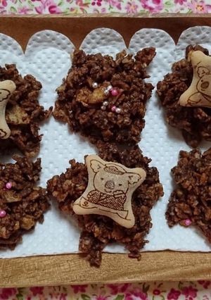 簡単！かわいい！モカクランチチョコ♥-レシピのメイン写真
