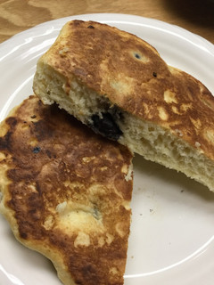 おせちリメイク・ホットケーキ(黒豆&栗)-レシピのメイン写真