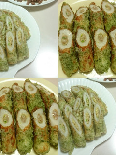 《ちくわの納豆&餃子の具天ぷら》-レシピのメイン写真