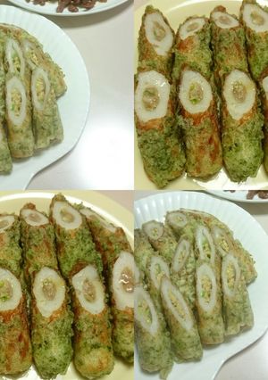 《ちくわの納豆&餃子の具天ぷら》-レシピのメイン写真