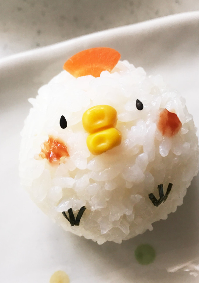 簡単☆キャラ弁 にわとり v（°∇°）v-レシピのメイン写真
