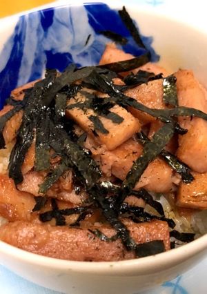みんな大好きスパム丼！-レシピのメイン写真