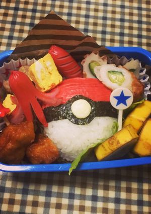 ポケモン☆キャラ弁-レシピのメイン写真