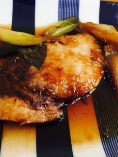 フライパンで簡単!ぶりの照り焼き-レシピのメイン写真