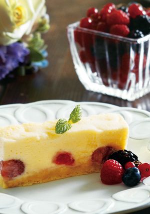 苺のニューヨークチーズケーキ-レシピのメイン写真