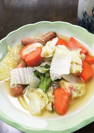 食べごたえ満点！！白菜たっぷりポトフ-レシピのメイン写真