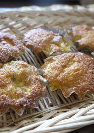 リンゴとサツマイモのカップケーキ-レシピのメイン写真