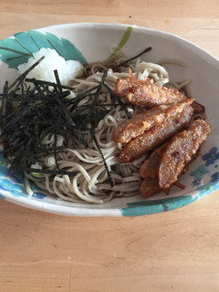 ごぼう天蕎麦-レシピのメイン写真