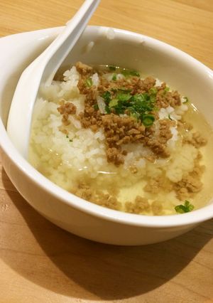 豚ひきふりかけ茶漬け-レシピのメイン写真