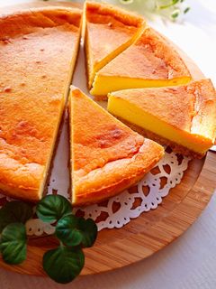 さつまいものベイクドチーズケーキ-レシピのメイン写真