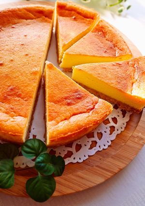 さつまいものベイクドチーズケーキ-レシピのメイン写真