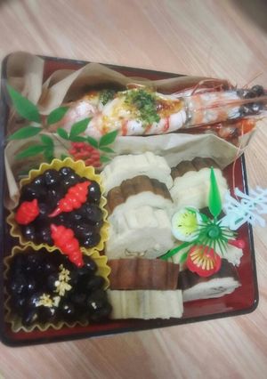 2017年♦有頭海老☺青海苔マヨ姿焼き♦-レシピのメイン写真