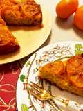 カリふわ☆紅茶蜜柑ケーキ・タルトタタン風