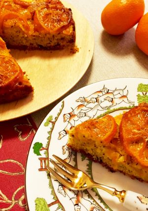 カリふわ☆紅茶蜜柑ケーキ・タルトタタン風-レシピのメイン写真