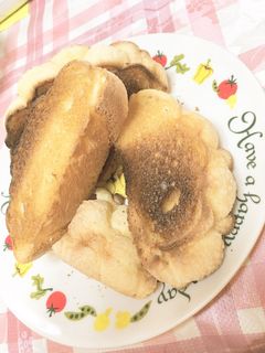 冷凍したメロンパンをメロンパンラスクに♪-レシピのメイン写真