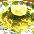レモンとオレンジのパスタ